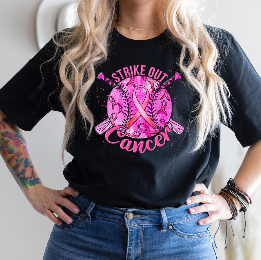 Strike Out Cancer Unisex T-shirt
