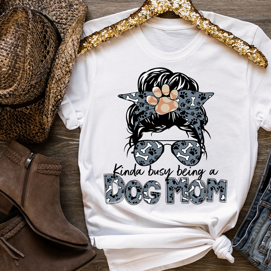Too Busy Being a Dog Mom Unisex T-shirt