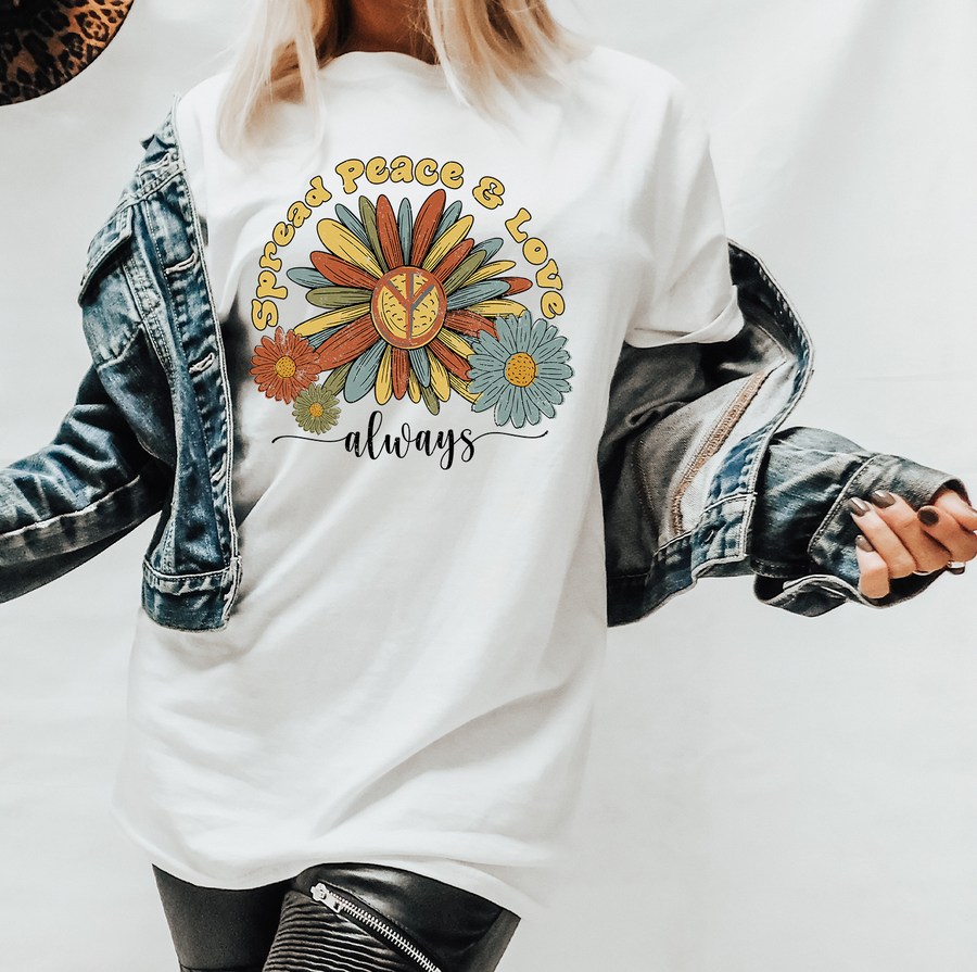 Spread Peace and Love Unisex T-shirt