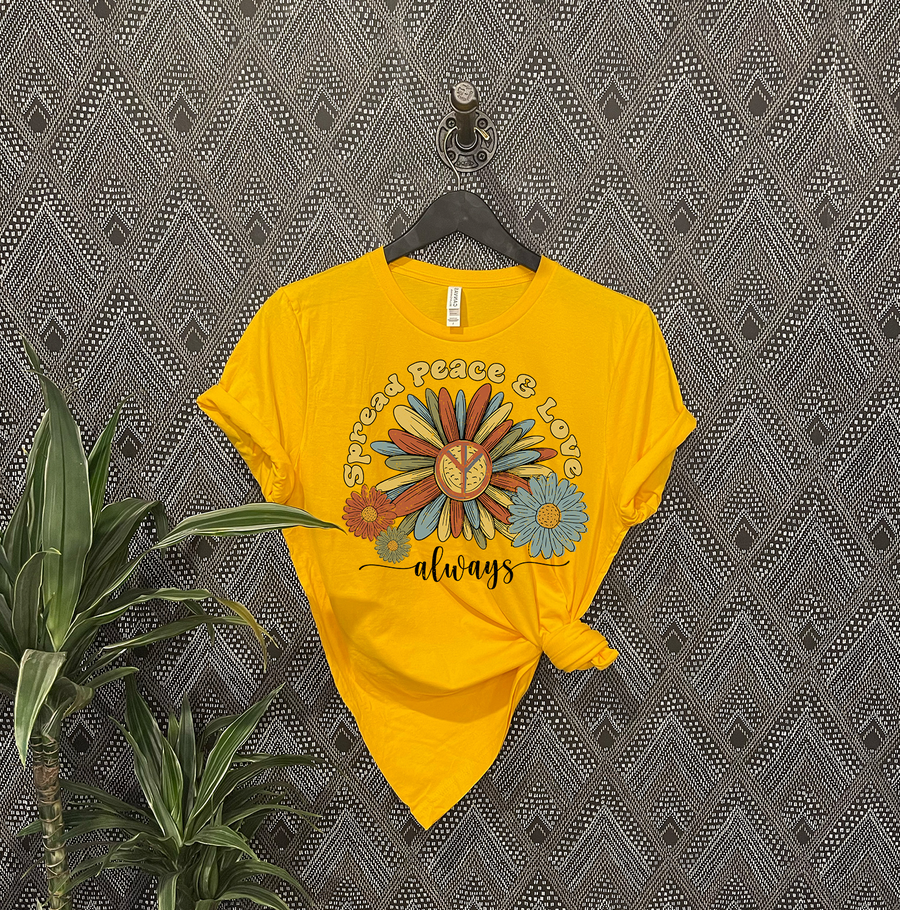 Spread Peace and Love Unisex T-shirt