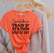 Train Station Kind of Day Unisex T-shirt