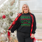 Merry Christmas Ya Filthy Animal Ugly Sweatshirt