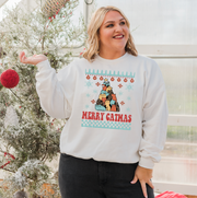 Merry Catmas Ugly Sweatshirt