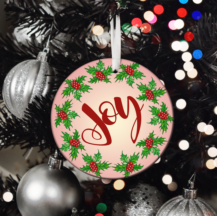Joy - Holiday Ornament