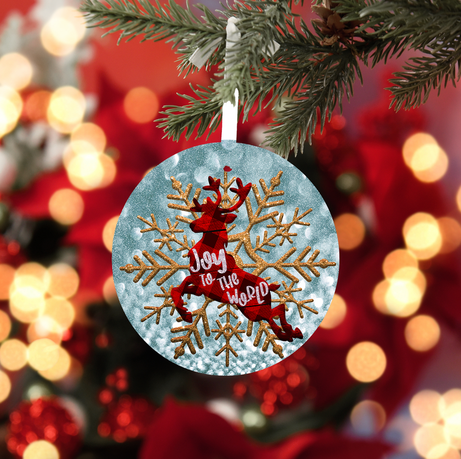 Joy To The World - Holiday Ornament