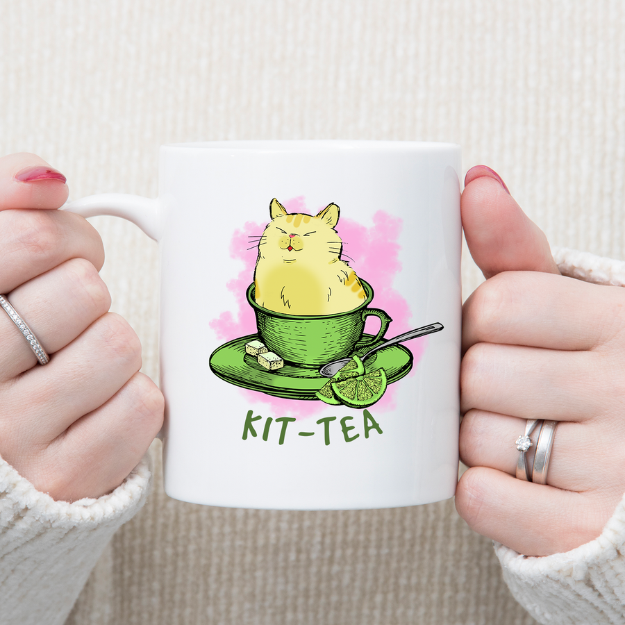 Kit-Tea 15oz Mug