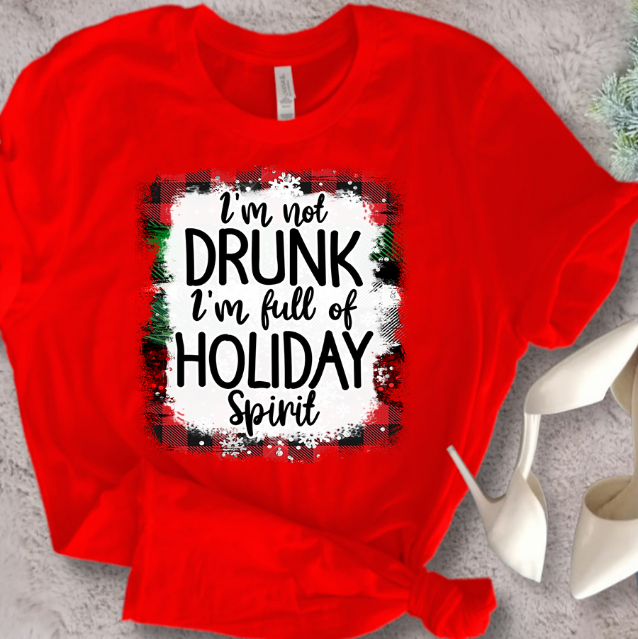 Full Of Holiday Spirit Unisex T-shirt