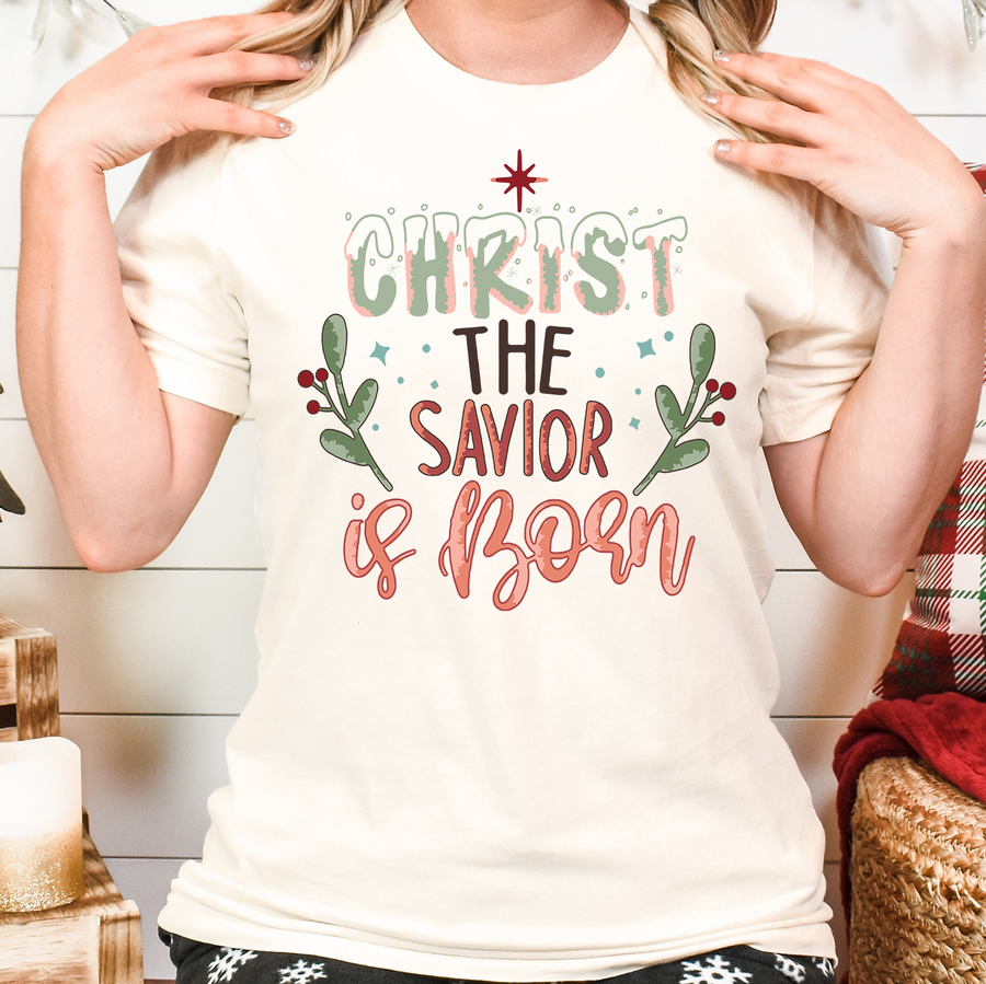 Christ The Savior Is Born Unisex T-shirt