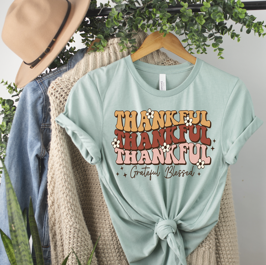 Thankful Grateful Blessed Unisex T-shirt