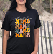 Retro Thankful Mama Unisex T-shirt
