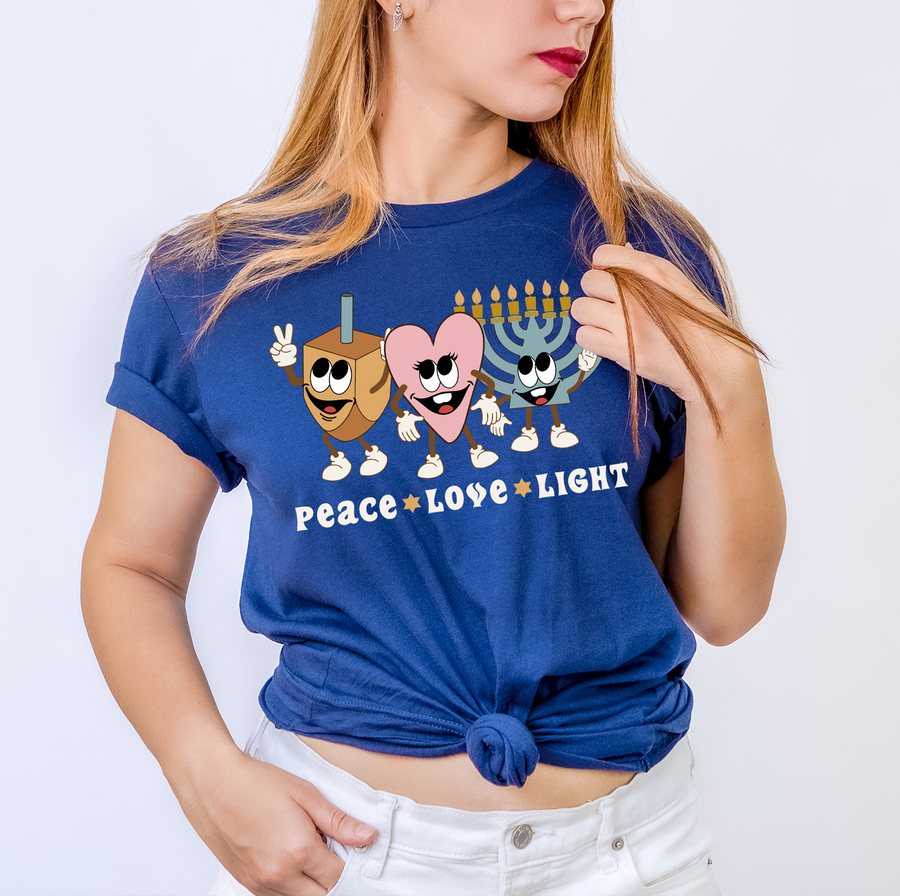 Peace Love Light Unisex T-shirt
