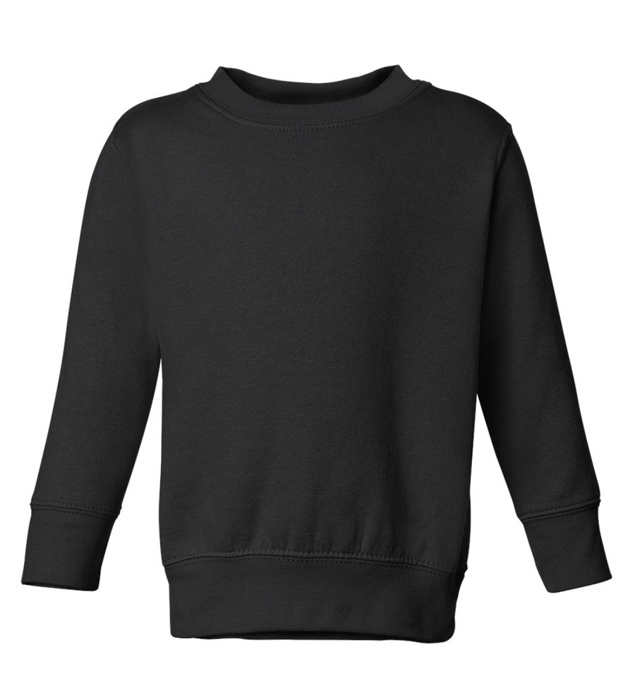 Toddler Fleece Crewneck Sweatshirt - Design Your Own