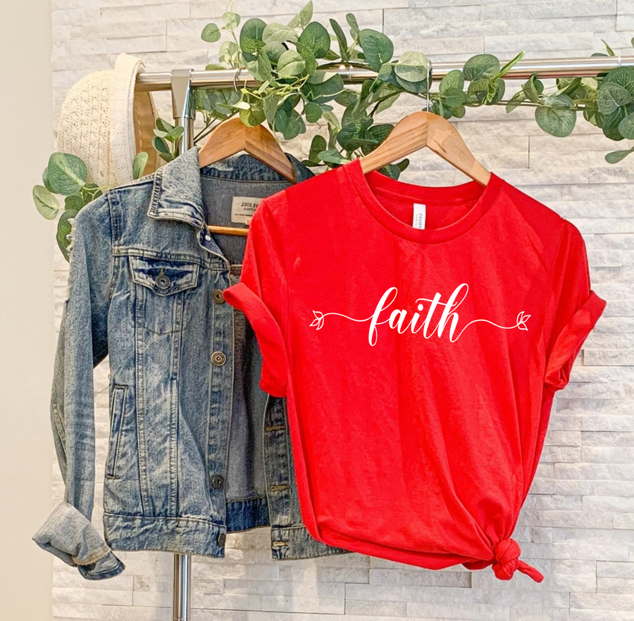 Cursive Faith T-shirt