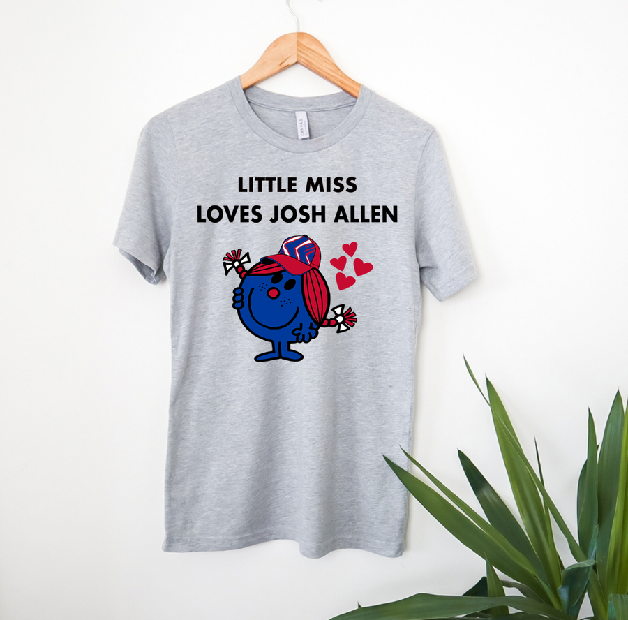 Little Miss Loves Josh Allen Unisex T-shirt