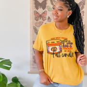Fall Candle Unisex T-shirt