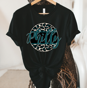 Distressed Leopard Philly Unisex T-shirt
