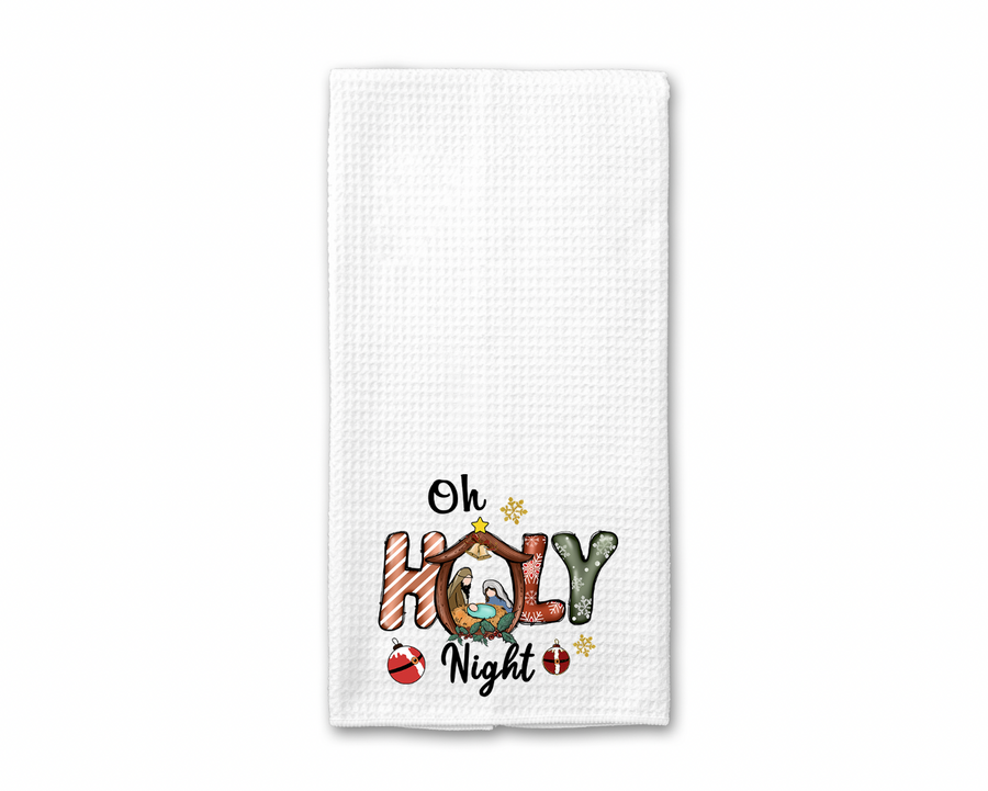 Oh Holy Night Kitchen Towel