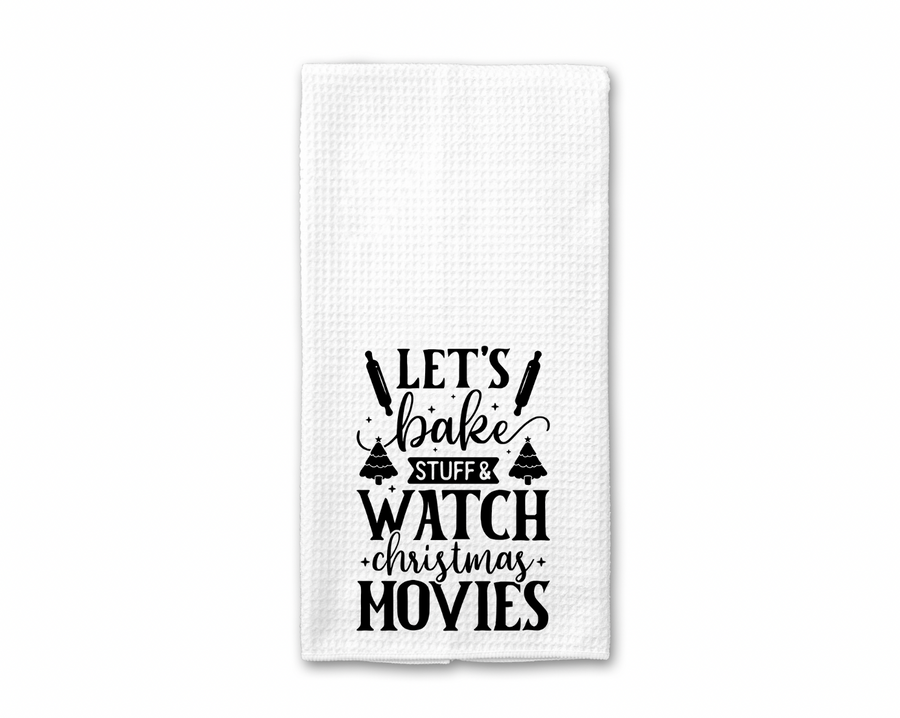 Let's Bake Stuff Kitchen Towel