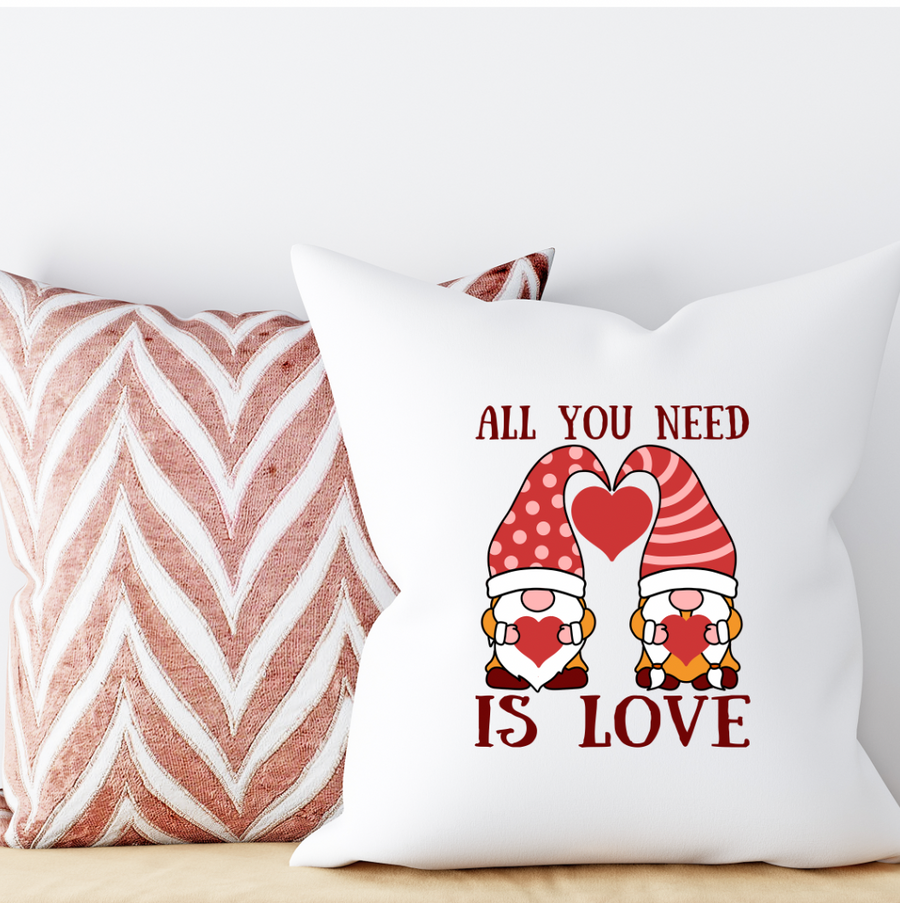 All You Need Is Love Gnomes Pillow Case