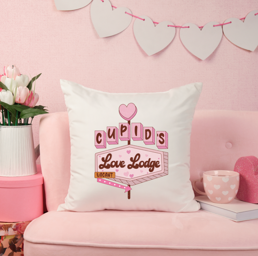 Cupid's Love Lodge Pillow Case