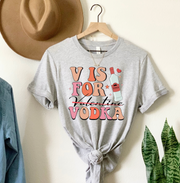 V Is For Vodka Unisex T-shirt