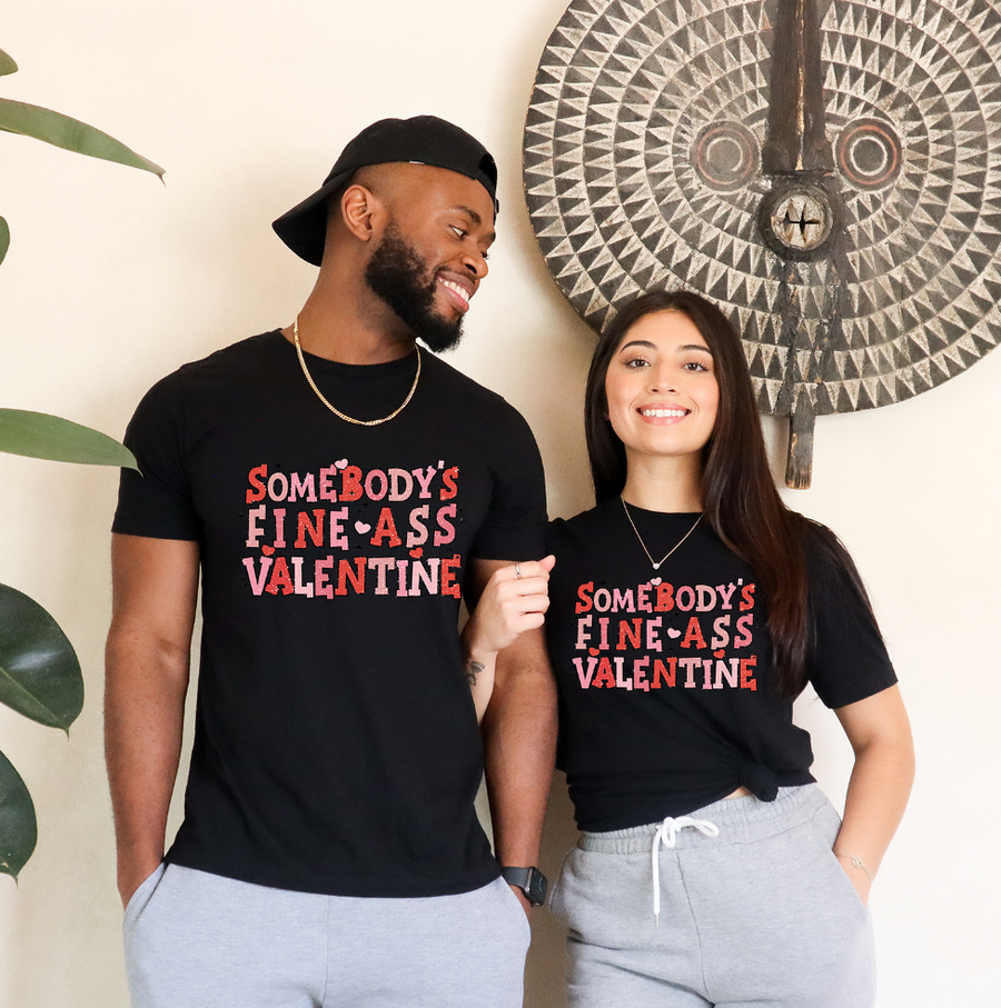 Fine Ass Valentine Unisex T-shirt