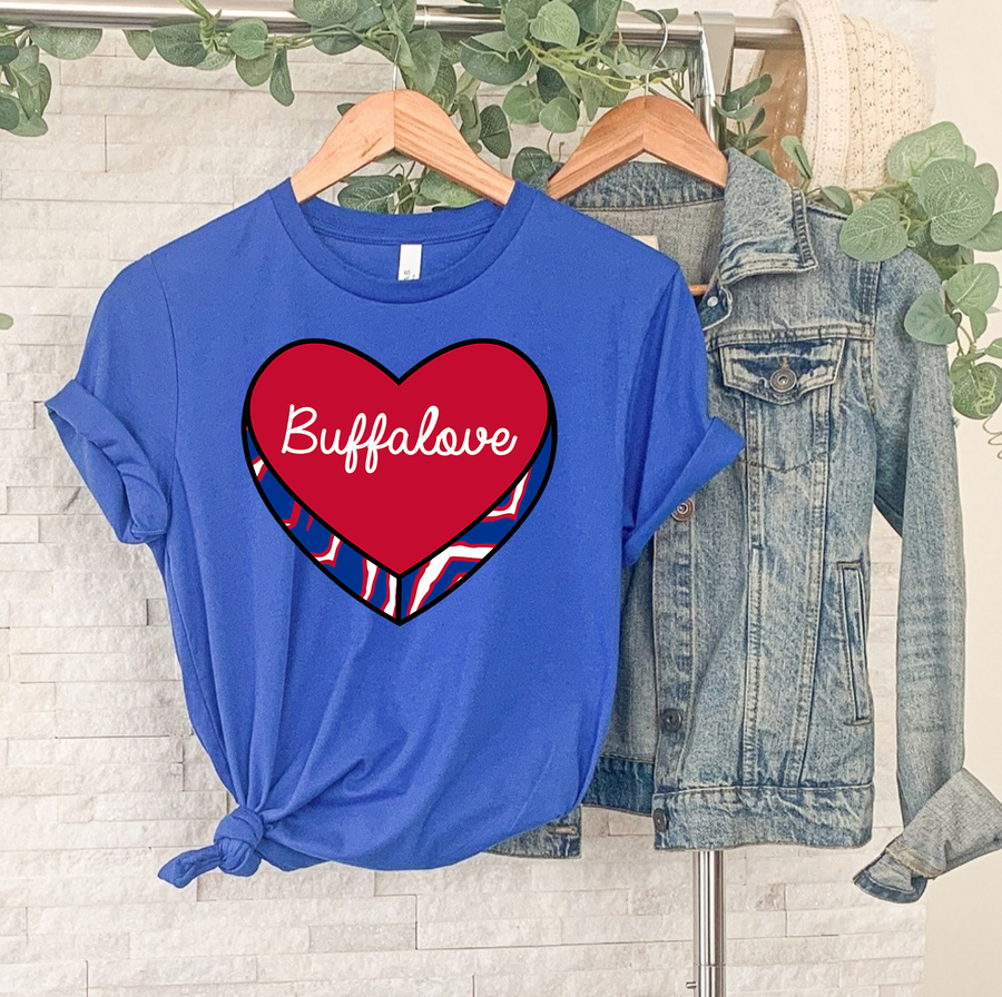 Buffalove Heart Unisex T-shirt