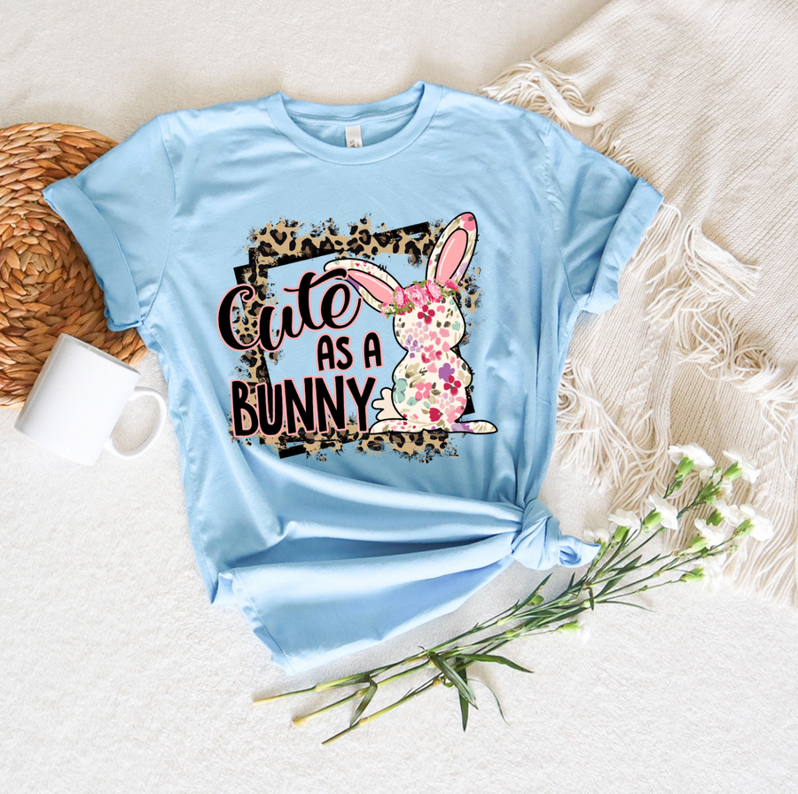 Cute As A Bunny Unisex T-shirt