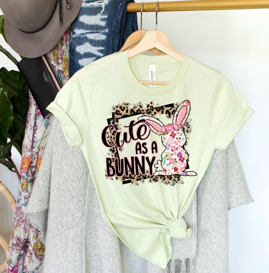 Cute As A Bunny Unisex T-shirt