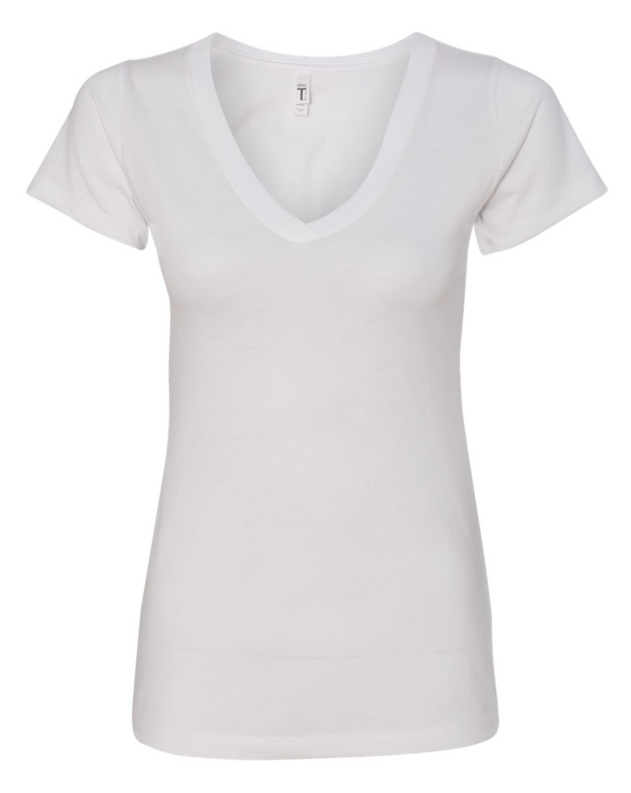 Next Level - Women's Ideal V-Neck T-Shirt - Design Your Own