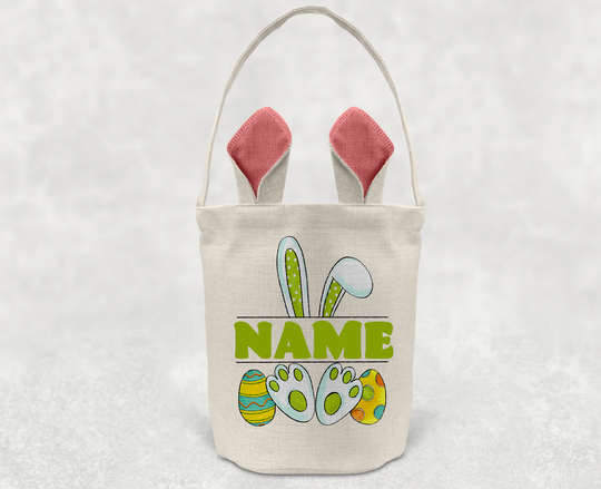 Custom Boy Bunny Easter Basket