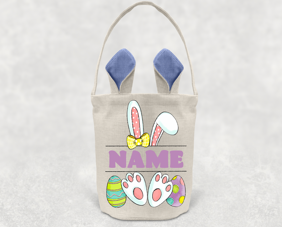 Custom Girl Bunny Easter Basket