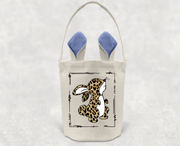 Leopard Bunny  - Easter Basket