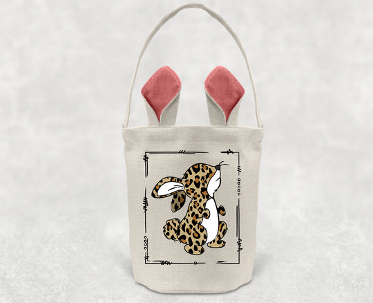 Leopard Bunny  - Easter Basket
