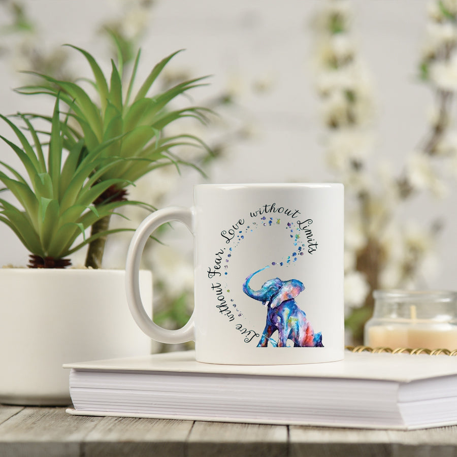 Semi Colon Elephant 15oz Mug