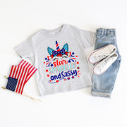 Star Spangled and Sassy Unicorn Youth T-shirt