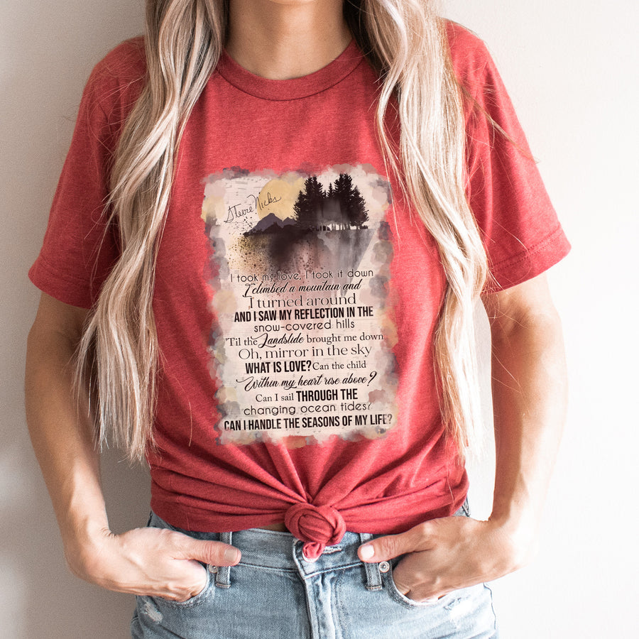 Stevie Nicks Landslide Unisex T-shirt