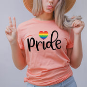 Pride Rainbow Heart Unisex T-shirt