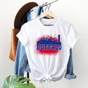 Buffalo Spray Paint Unisex T-shirt