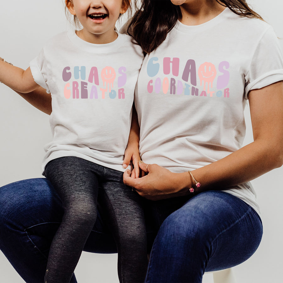 Chaos Mom and Me T-shirt