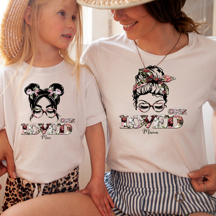 One Loved Mama and Mini T-shirt