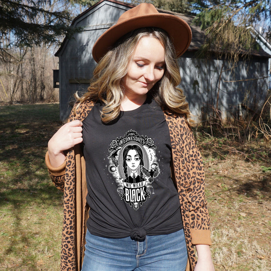 Wednesday's We Wear Black Unisex T-shirt