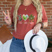 Peace Love Weed Unisex T-shirt