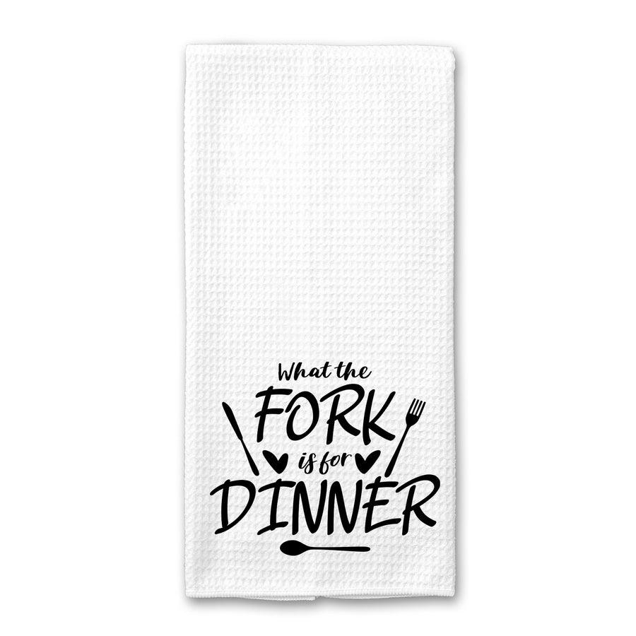 What The Fork Kitchen Towel