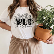 Wild and Free Wildflowers T-shirt
