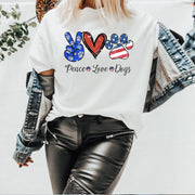 Peace Love Dogs T-shirt