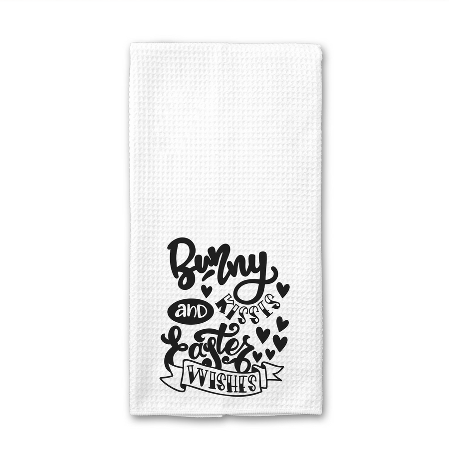 Bunny Kisses and Easter Wishes Towel