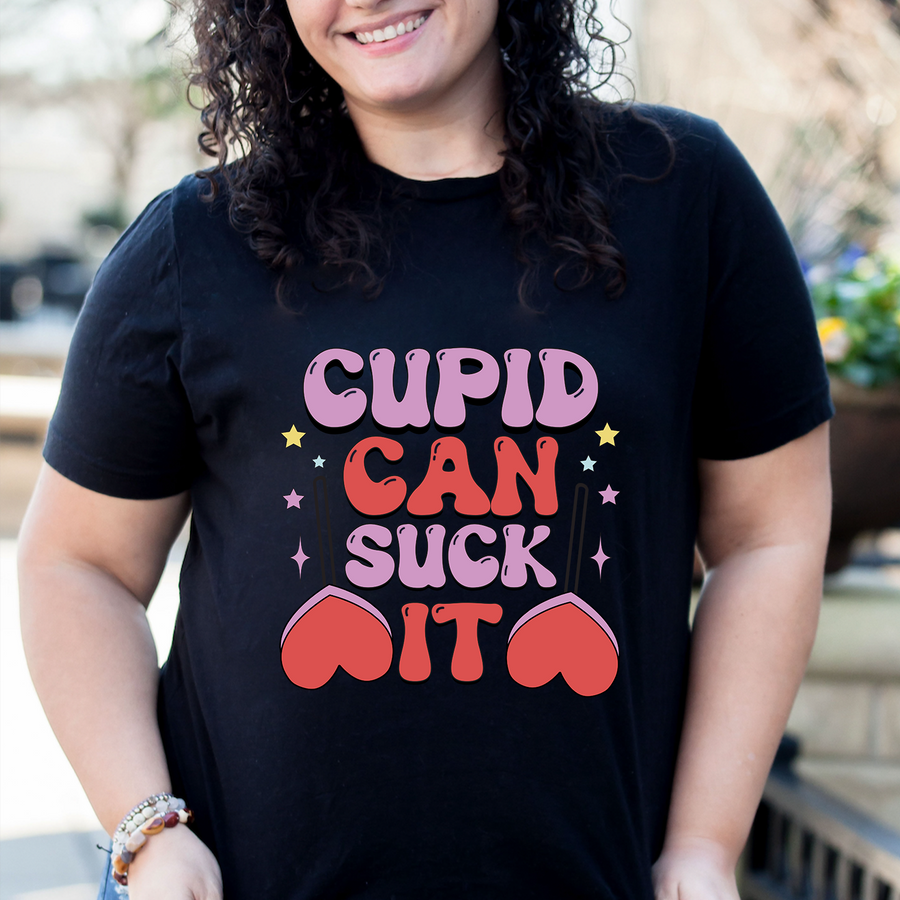 Cupid Can Suck It Unisex T-shirt