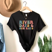 River Days & Sun Rays Unisex T-shirt