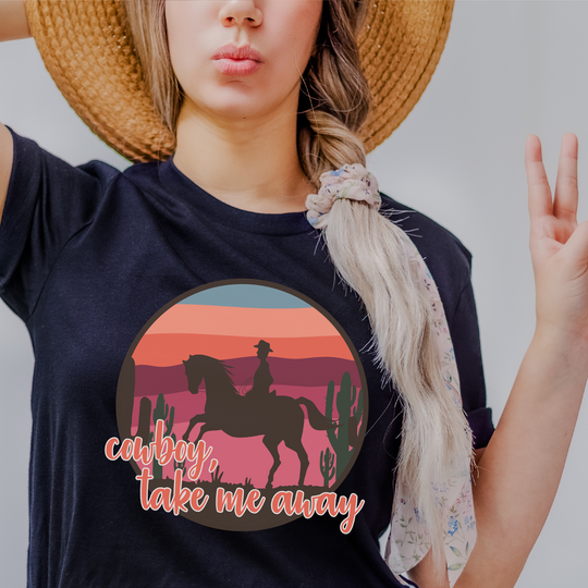 Cowboy Take Me Away Unisex T-shirt